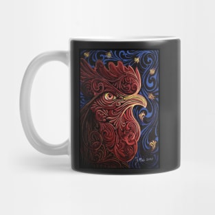 Red Rooster Mug